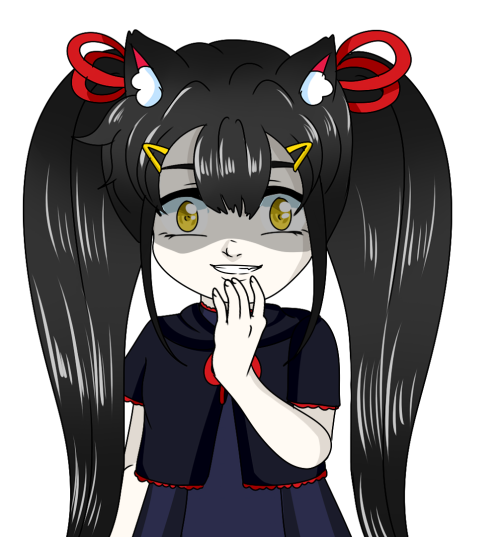 Rika with a sinister smile on her face.